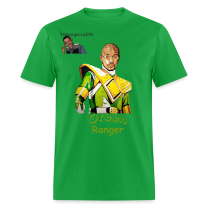 Green Ranger T-Shirt - bright green