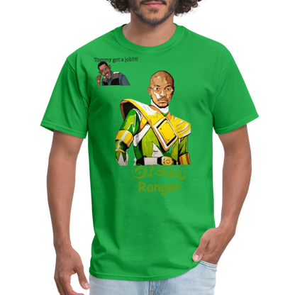 Green Ranger T-Shirt - bright green