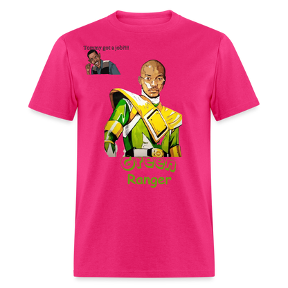 Green Ranger T-Shirt - fuchsia