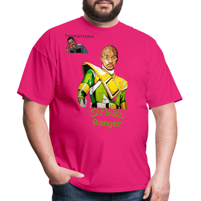 Green Ranger T-Shirt - fuchsia