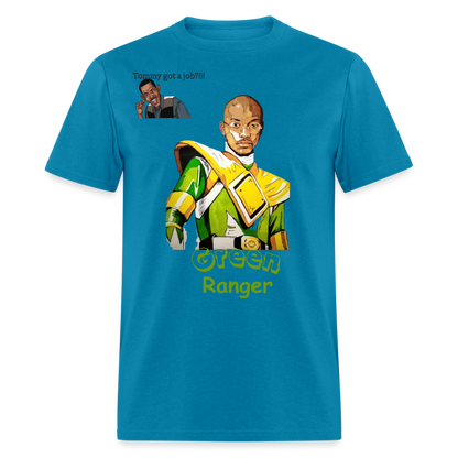 Green Ranger T-Shirt - turquoise
