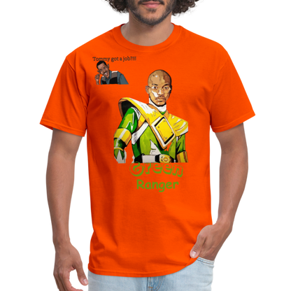 Green Ranger T-Shirt - orange