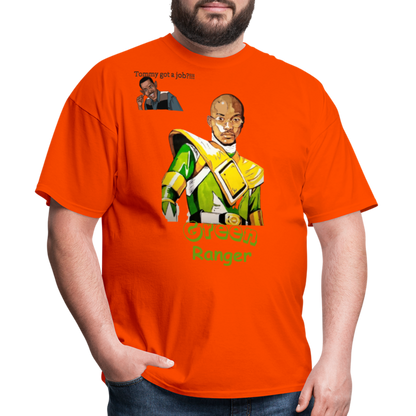 Green Ranger T-Shirt - orange