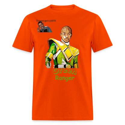 Green Ranger T-Shirt - orange