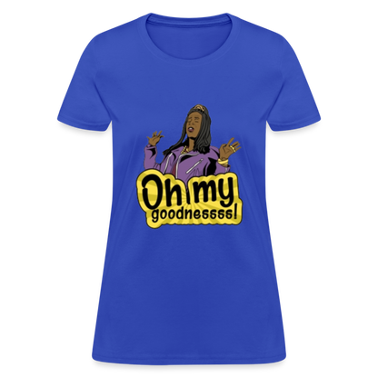 Omg T-Shirt - royal blue