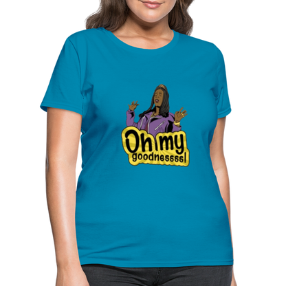 Omg T-Shirt - turquoise
