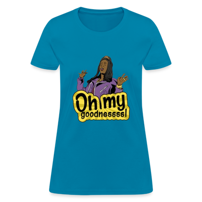 Omg T-Shirt - turquoise