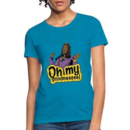 Omg T-Shirt - turquoise