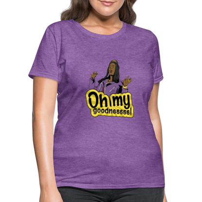 Omg T-Shirt - purple heather