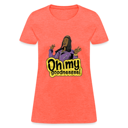 Omg T-Shirt - heather coral