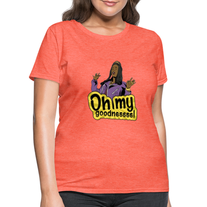 Omg T-Shirt - heather coral