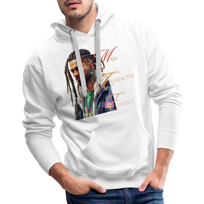 Energy Hoodie - white