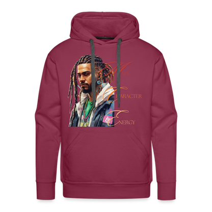Energy Hoodie - burgundy