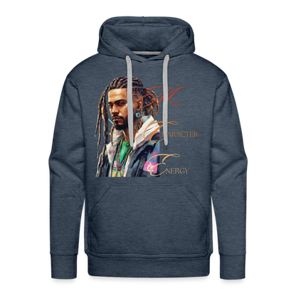 Energy Hoodie - heather denim