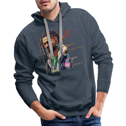 Energy Hoodie - heather denim