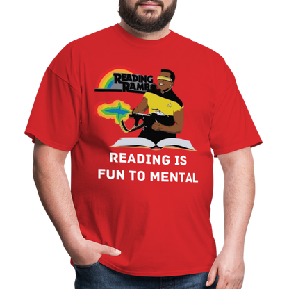 Reading Rambo T-Shirt - red