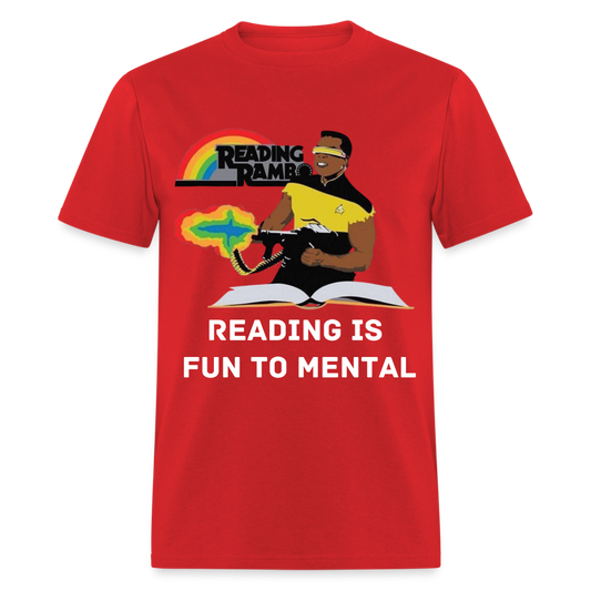 Reading Rambo T-Shirt - red