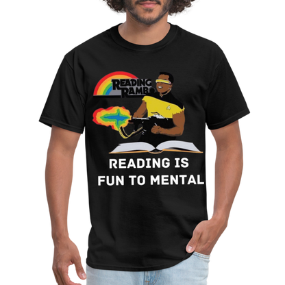 Reading Rambo T-Shirt - black
