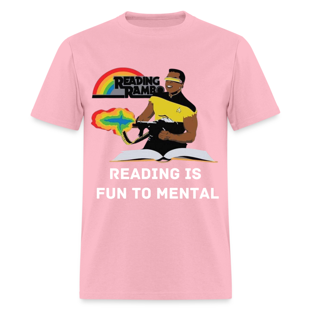 Reading Rambo T-Shirt - pink