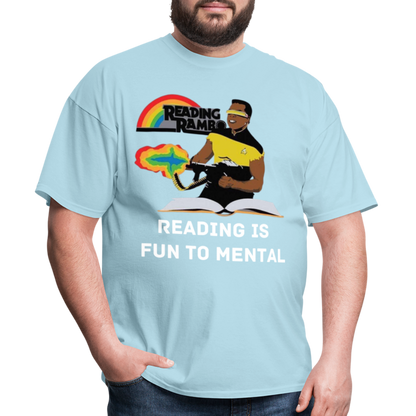 Reading Rambo T-Shirt - powder blue