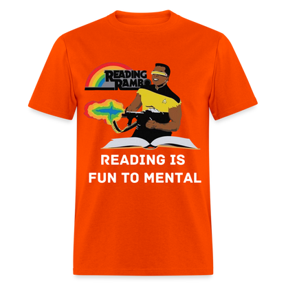 Reading Rambo T-Shirt - orange