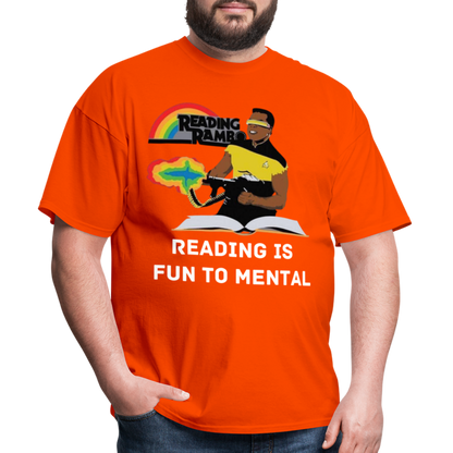 Reading Rambo T-Shirt - orange