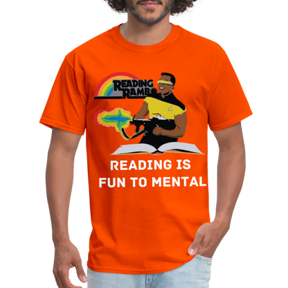 Reading Rambo T-Shirt - orange