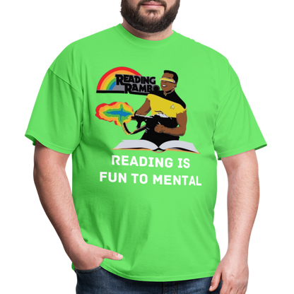 Reading Rambo T-Shirt - kiwi