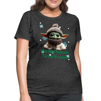 Cold Yoda T-Shirt - heather black
