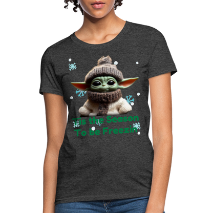 Cold Yoda T-Shirt - heather black