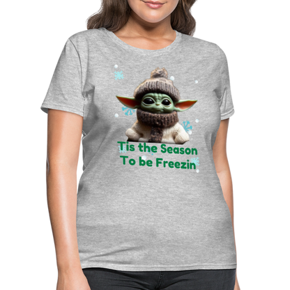 Cold Yoda T-Shirt - heather gray