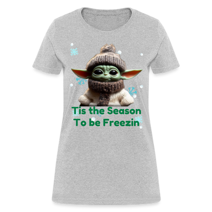 Cold Yoda T-Shirt - heather gray