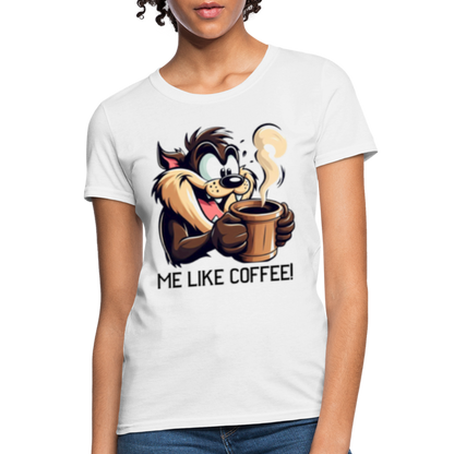 TAZ Coffee T-Shirt - white