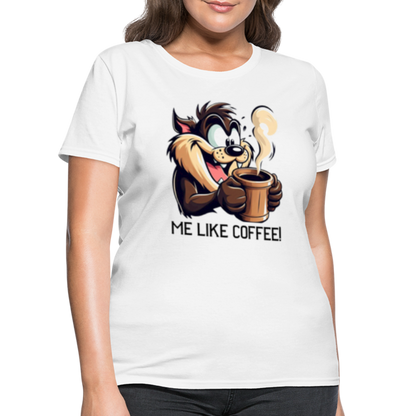 TAZ Coffee T-Shirt - white