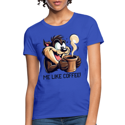 TAZ Coffee T-Shirt - royal blue
