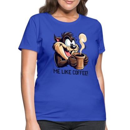 TAZ Coffee T-Shirt - royal blue