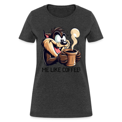 TAZ Coffee T-Shirt - heather black