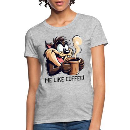 TAZ Coffee T-Shirt - heather gray