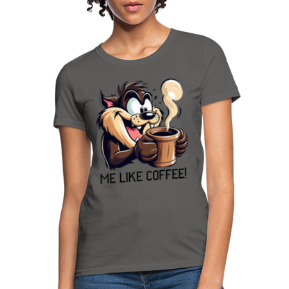 TAZ Coffee T-Shirt - charcoal