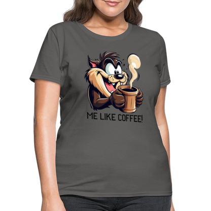 TAZ Coffee T-Shirt - charcoal