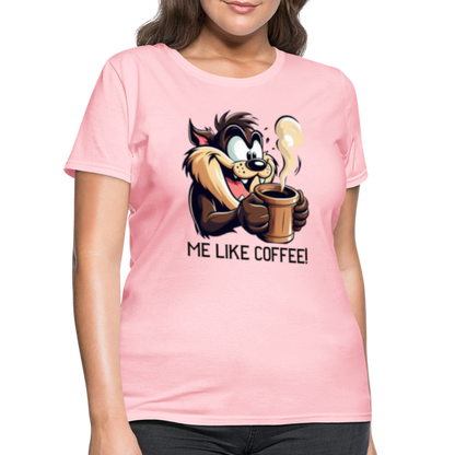 TAZ Coffee T-Shirt - pink
