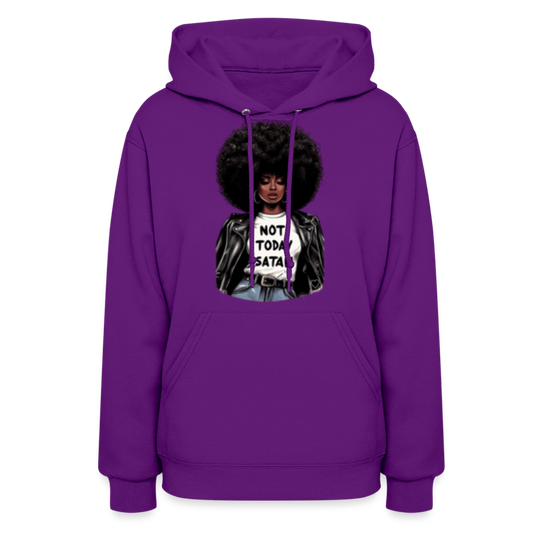 Not Today Hoodie - purple