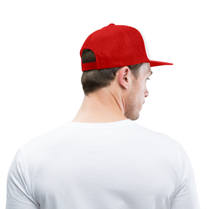 Not Today Trucker Cap - white/red