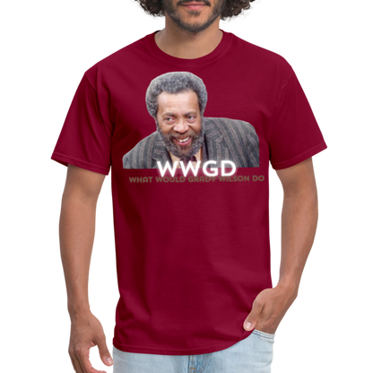 WWGD T-Shirt - burgundy