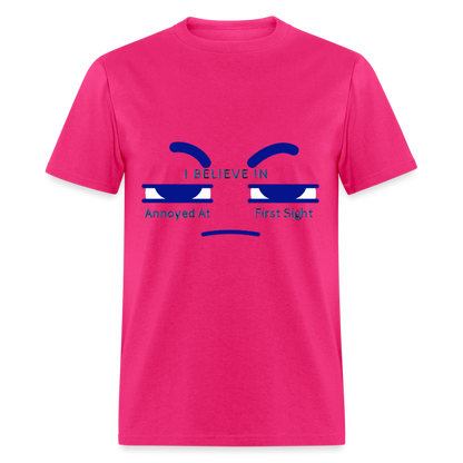 Annoyed T-Shirt - fuchsia