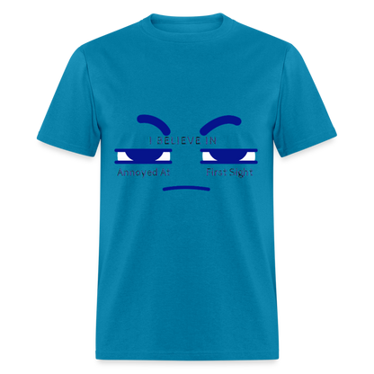 Annoyed T-Shirt - turquoise