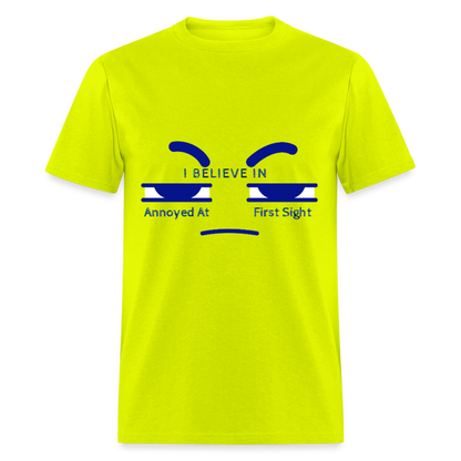 Annoyed T-Shirt - safety green