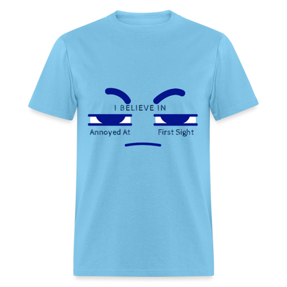 Annoyed T-Shirt - aquatic blue