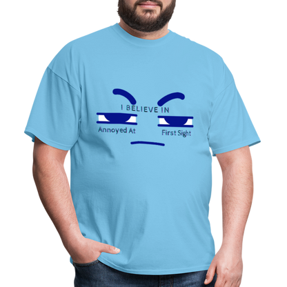 Annoyed T-Shirt - aquatic blue