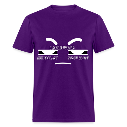 Annoyed T-Shirt - purple